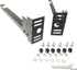 Tech Team Bed Frame Extension Set, 2 Pieces, Hardware Included, Extend Metal Bedframe to Meet Headboard