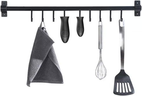 Silicone Hot Handle Holder Cover for Small Cast Iron Skillet & Griddle, 6 Pcs Black Sleeve Grip for Frying Pans &