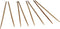 IMUSA 4 Pack Bamboo Cooking Chopsticks, 13.5", Brown