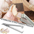 Fish Bone Tweezers Set, Garlic Tweezer Peeler Skin Remover Tool,Stainless Steel Peeling Clip, Garlic Peeler Garlic Tweezer Remover Tool Tongs for Cooking Vegetables Tools Kitchen Utensils and Gadgets by Jowxsx