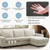 YIYIREA 22"x22" 40D 2-Pack Couch Cushion Support for Sagging Seat Sofa Furniture Seat Cushion Sagging Repair Curved