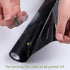 VELIMAX Static Cling Total Blackout Window Film, 100% Light Blocking, No Glue, 29.5 x 78.7 inches