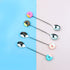 AUEAR 4 Pack Stirring Spoons - Cute Doughnut Coffee Spoon, Mini Donut Dessert Ice Cream Stirrers