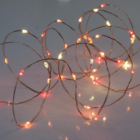 40 6hr QBIS Battery Powered Fairy Lights for Bedroom, LED Lights, Battery Operated String Lights for Christmas