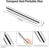 Restaurant Crumb Sweepers, High Quality Stainless Steel Crumb Scraper Tool for Waiters, 1 PACK, Silver