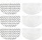 Bissell Powerfresh Steam Mop Replacement Pads Compatible with 1940 1440 1544 Series, Washable Reusable (6-PACK)