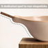 Artena Ramen Bowl with Chopsticks, 42oz Ceramic Noodle Bowl Set, Large Soup, Pasta, Salad, Deep Pho Bowl