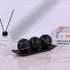 Set, LCCCK Decorative Tray with Balls Black Gold Decor Orbs TV Stand, Coffee Table Centerpiece, Elegant Orbs Decorative