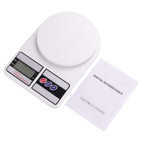 Kinstecks 10KG Digital Kitchen Scales, Portable Electronic Cooking Scale with Tara Function for Home Office
