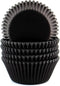 Eoonfirst Standard Size Cupcake Liners, Halloween Party Baking Cups, 100 Pcs (Black)