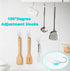 CGBE Heavy Duty Adhesive Hooks, 16 Pack Clear Sticky Hooks for Hanging Keys, Coats, Hats, Bags