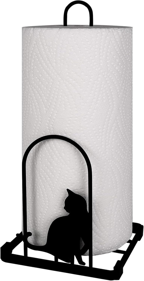 Paper Towel Holder, Kitchen Countertop Paper Towel Stand, Fits Standard Jumbo Roll