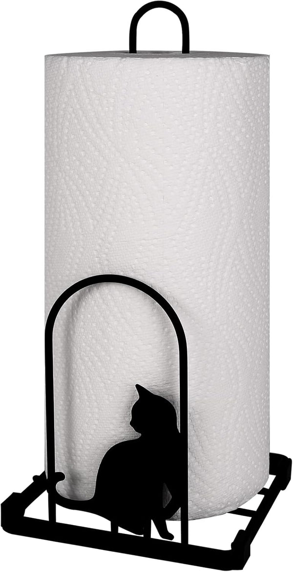 Paper Towel Holder, Kitchen Countertop Paper Towel Stand, Fits Standard Jumbo Roll
