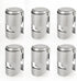I-MART Pack of 6 Stainless Steel Champagne Stoppers - Prosecco & Sparkling Wine Bottle Stopper