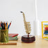 TOPPERFUN 7.9in Mini Saxophone Music Box, Classic Home Decorative Saxophone, Small Musical Mum Trinket Instrument