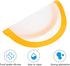 YARNOW Non Stick Baking Mat, Round Silicone Mat for Pie, Bread, Macaron, Pastry, 12 Inch, Random Color