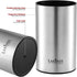 Stainless Steel Kitchen Utensil Holder, Round Shape Utensils Crock, 7" by 4.3" (utensils not included)