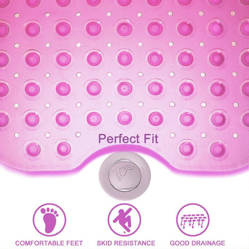 39 16 Inch Bathtub Mats for Shower Tub Non-Slip Bath Mat x Extra Long Shower Mat, Bath Tub Mat for Bathroom