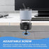 Desk Cup Holder Clamp - Large Anti-Spill Drink Holder, Easy Install for Coffee Mugs, Water Cups