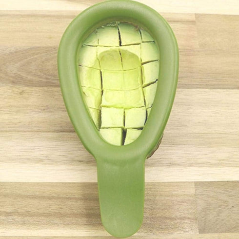 Fdit Stainless Steel Avocado Cuber and Dicer Tool - Slicer for Avocados, Kitchen Gadget