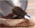 Coffee Grinder Cleaning Brush, Beechwood Handle, Natural Boar Bristles, 8" Tool for Home Kitchen Barista