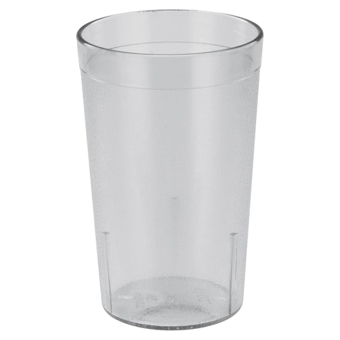 Winco Pebbled Tumblers, Clear, 8-Ounce, 12 Count