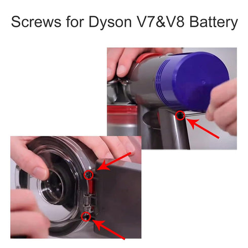 Battery Screws Compatible with Dyson V6 V7 V8 V10 V11 Vacuum Cleaner, Fit for SV09 SV10 SV11 SV12 SV14 (9 Count)