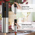 Electric Wine Opener, Rechargeable Wine Bottle Opener, Automatic Electric Corkscrew with Foil Cutter, Aerator Vacuum,