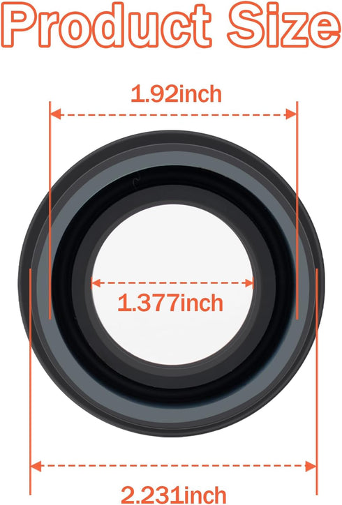 WPW10538166 Dishwasher Pump Grommet for Whirlpool Circulation Pump, Replaces W10538166, W10195068, AP6022761