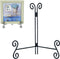 Plate Stand, 10 Inch Black Foldable Iron Easel for Displaying Picture Frames, Books, Decorative Plates