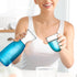 CHENGU Set Set 600 ml (1) Bedside Water Carafe with Tumbler Glass for Bathroom Mouth Washer Dispenser Mouth Wash