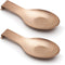 Stainless Steel Rose Gold Spoon Rest for Kitchen Counter, Cooking Utensil Rest, Ladle Holder for Stove Top, Dishwasher