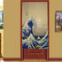 Doorway Curtain Tapestry - Japanese Noren Curtain Tapestry of The Great Wave Off Kanagawa for Door Hanging