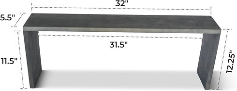 5.5 Inch RELODECOR Over the Stove Spice Rack Shelf, Stove Top Organizer for Kitchen, Width (Ebony)