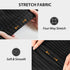 ROTANET Stripe Stretch Apron for Men Women Chef Adjustable Bib Large Aprons with 2 Pockets for Kitchen Cooking Waterproof