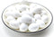 Azatemgo 10 Pieces Pigeon Eggs Solid Plastic Eggs for Hatching Help Limit Births