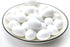 Azatemgo 10 Pieces Pigeon Eggs Solid Plastic Eggs for Hatching Help Limit Births