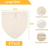 3 14"x14" (14x14 Inch) Pcs Nut Milk Bag, Natural Unbleached Cotton Cheese Cloth Bag for Straining, Reusable Strainer