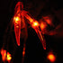Dreamworth Lights,20ft 40 Red Chili String LED Chili String Lights Battery Operated Remote Contol Fairy Lights