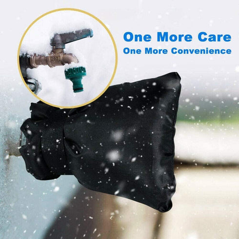 12Pack 6.7"W 8.3"H Outdoor Faucet Covers for Winter - x Hose Bib Covers for Winter Freeze Protection with Reflective