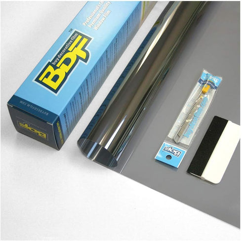 BDF NA35 Window Film Sun Control and Heat Rejection, Natural Black 35, 36in X 12ft