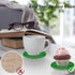 oFloral 2 American Football Field Coasters for Drinks Coasters for Table Ceramic Absorb Stone Coasters with Coffee
