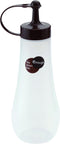 JapanBargain 3272 Japanese Squeeze Bottle, 12oz, Chocolate, Soy Sauce Dispenser for Kitchen, Made in Japan