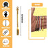 nuuubik 40 PCS Mini Spoons, Tiny Metal Mini Shovel Spoons for Powder, Metal Spoon Power Scoop Tableware Charm Kitchen