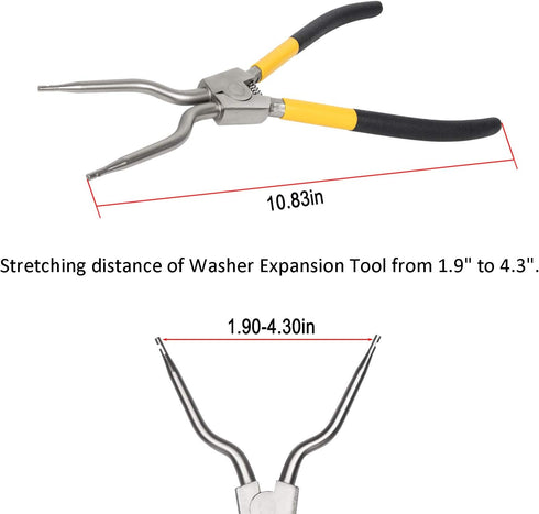 Washer Spring Expansion Removal Tool 383EER4004A/383EER4001A - Replace for LG, Samsung, Kenmore Door Boot