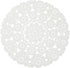 Juvale White Lace Paper Doilies for Tea Party Decorations - 12 in Round, 200 Pack Disposable Paper Placemats