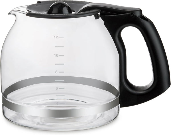12-CUP Glass Replacement Coffee Carafe for KEURIG K-DUO Coffee Maker (Not for K-Duo Essentials Model)