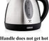 Moss & Stone 1.2L Stainless Steel Electric Kettle, Cordless 1500w Fast Boiling Pot with Auto Shut-Off