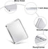 TeamFar 4 Piece Baking Pan with Rack Set, 12.5’’ x 9.5’’ Stainless Steel, Easy Clean