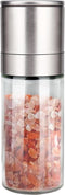 Gulex Salt Grinder Pepper Mill, Refillable, Adjustable Coarseness Black Pepper Grinder, Stainless